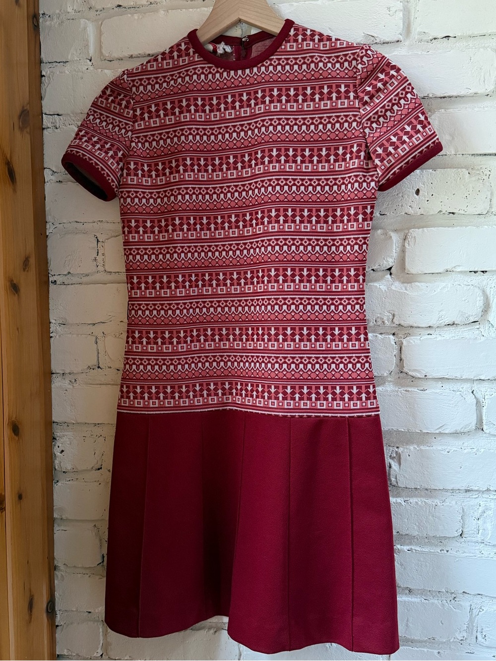 Authentic Late 1960s Mod Mini Dress - Twiggy Style